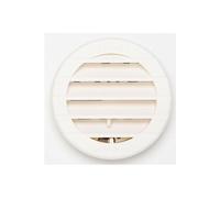 Grille d'aération abs naturel Diam.9.8 cm