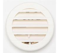 Grille d'aération abs naturel Diam.9.8 cm