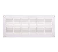 Grille d'aération abs naturel, L.11 x l.25.5 cm G