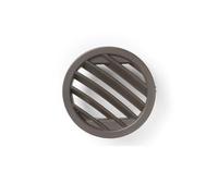 Grille d'aération AC Compatible Avec Benz Pour GLK X204 GLK220 GLK250 GLK300 GLK350 2008-2014 Tableau Bord Voiture Climatisation Grille Sortie Ventilation CA Panneau Couverture Rond 2046806287(Brown L