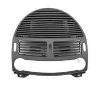 Grille D'aération AC Grille de ventilation centrale avant, panneau de sortie, couvercle de haut-parleur, pour Benz W211 2003 - 2008, 21183000547241(Dark Gray-Central)