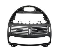 Grille D'aération AC Grille de ventilation centrale avant, panneau de sortie, couvercle de haut-parleur, pour Benz W211 2003 - 2008, 21183000547241(Black-AC Vent)