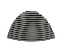Grille D'aération AC Grille de ventilation centrale avant, panneau de sortie, couvercle de haut-parleur, pour Benz W211 2003 - 2008, 21183000547241(Dark Gray-SpeakCover)