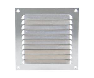 Grille d'aération aluminium à persiennes RENSON à encastrer - 436