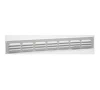 Grille d'aération - Aluminium - Blanc - 5x40cm - Interrupteur - 20 dB - Permanent