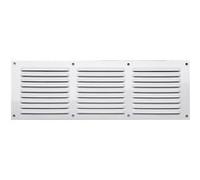Grille d'aération aluminium laqué, L.10 x l.30 cm G