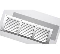 Grille d'aération aluminium mat à visser 10x30cm