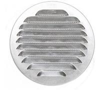 Centrale Brico Grille d'aération Aluminium Naturel Diam.11 cm