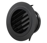Grille d'aération amovible pour climatisation centrale avec filtration intégrée pour améliorer l'air et éviter la poussière (100 mm)