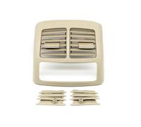 Grille d'aération arrière Compatible avec Mercedes-Benz Classe E W211 E200 E230 E260 E280 (2003-2008) - Cache de Grille d'aération arrière (Beige Clair)