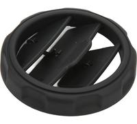 Grille d'aération arrière de la console centrale LR041180 noire ronde pour Land Rover LR3 LR4