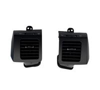 Grille D'aération Avant AC Grille Calandre Sortie D'air Plaque Ca Compatible Avec Toyota Pour Land Pour Cruiser Pour Prado LC120 2003 2004 2005 2006 2007 2008 2009(Black)