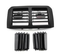 Grille d'aération avant AC Pour Benz W251 R300 R320 R350 R400 R500 Grille Ventilation Climatiseur Central Arrière Gauche/droite Chromée Grille consoleavant(Rear Black)