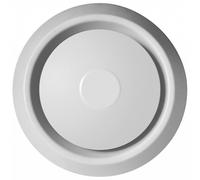 Grille d'aération AWENTA blanc 125 mm AN2