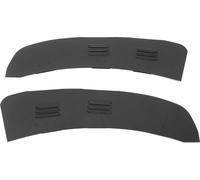 Grille d'aération Be & Entlüftung pour Citroen Nemo 2008-2016 Aluminium noir 2pcs