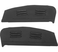 Grille d'aération Be & Entlüftung pour Opel Vivaro B 2014-2019 Aluminium Noir 2x
