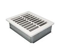 Grille d'aération Bertrams 16LG1 150 x 200 mm, avec cadre