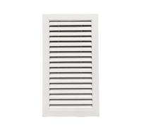 Grille D'aération Blanche, Couvercle D'aération Mural Réglable, Grilles D'obturation D'unité Extérieure De Climatisation Résistantes À La Pluie(300x700 mm(opening 250x650 mm))