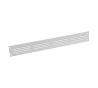 Grille d'aération Blanche en métal - 400 x 50 mm
