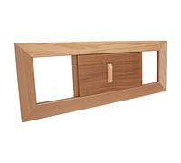 Grille D'aération Bois, Sauna Grille D'aération Grille D'aération Grille D'aération Rectangle Air Vent Grille D'aération Bain de Vapeur Porte de Sauna Grille D'aération pour Hammam Saunas