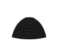 Grille D'aération Centrale Avant Avec Cache Haut-parleur Pour Mercedes Pour Benz W211 2003-2008 21183000547241(Black-Speak Cover)