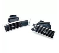 Grille D'aération Centrale Compatible Avec A6 2006 2007 2008 2009 2010 2011 LHD Noir Avant Gauche Droite Centre Buse Sortie D'air Climatisation 4F1820902D