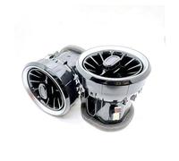 Grille d'aération Centrale de Console pour Mercedes-Benz Vito A4478308502, Tableau de Bord intérieur Avant, climatisation (2 pièces, Cercle argenté)