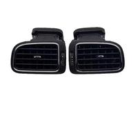 Grille D'aération Centrale pour Tableau Bord Noir Mat pour VW pour Polo 2011 2012 2013 6RD819728 6RD 819 728 Ventilation Climatisare(Pair)