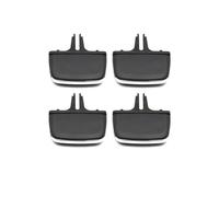 Grille D'aération Centrale Pour Volvo pour XC90 2016-2024 voiture avant arrière climatiseur grille d'aération sortie curseur bouton onglet clip kit de réparation 32277966 Sortie Climatiseur(4PCS)