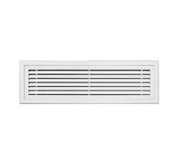 Grille d'aération centrale rectangulaire en ABS avec filtre, housse d'aération moderne pour cuisine, bureau, maison