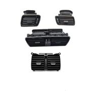 Grille D'aération Chromée Pour Tableau De Bord Pour VW Pour Passat CC B6 B7 R36 3AD 819 728A 701A 702A Conduite À Gauche MENSUNUBNM(Piano Black B 4pcs)
