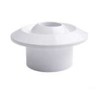 Grille d'aération circulaire avec buse sphérique en ABS pour installations de ventilation centrale dans les installations publiques (75Q)