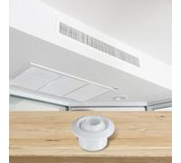 Grille d'aération circulaire en ABS pour ventilation centrale CVC dans les zones de réclamation et d'arrivée des bagages à l'aéroport