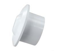 Grille d'aération circulaire en ABS pour ventilation centrale d'aéroport, avec volume d'air réglable et réduction du bruit