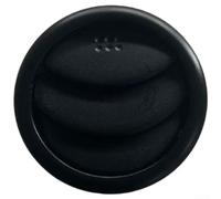 Grille d'aération circulaire pour tableau de bord Suzuki Jimny 73610-75H01-5PK, pour déflecteur rond ABS noir, pour installation facile de voiture
