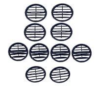 Grille D'aération Climatiseur Voiture 1/4/8/10 PIÈCES Pour VW Pour Tiguan 5N MK1 2010-2017 Dash Climatisation Sortie Grille D'aération Curseur Clip Garniture(10PCS)