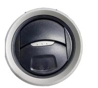 Grille d'aération Compatible avec Ford pour Fiesta Grille De Sortie De Climatisation, Buse D'aération du Tableau De Bord, Évents Climatiseur, Couvercle du Panneau Climatisation Intérieur(Paddle Silve