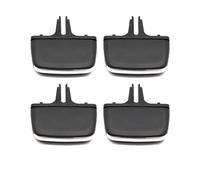 grille d'aération Compatible Avec Volvo Pour XC90 2016-2020 2021 2022 2023 2024 Kit Réparation Clip Bouton Coulissant Sortie Grille D'aération Climatisation Avant Et Arrière Voiture 32219347(4PCS)