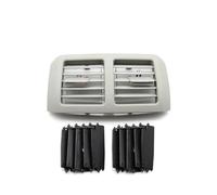 Grille d'aération Couvercle De Grille Ventilation Pour Climatiseur Intérieur Avant Et Arrière Pour Benz W251 2006 - 2009 R300 R320 R350 R400 R500 Grille de ventilation(Rear Gray)