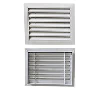 Grille d'aération, couvercle de ventilation en aluminium, grille de protection for paroi latérale et plafond, couvercle de ventilation d'air froid for climatisation(355x655mm/14x26in)