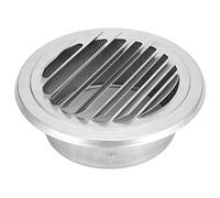 Grille D'aération De 125 Mm, Sortie D'aération Murale En Acier Inoxydable 304, Grille De Sortie D'air à Tête Plate, Couvercle De Ventilation, Extracteur Externe Pour L'extérieur, Coupe-vent Et Résista