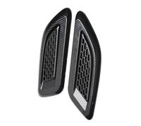 Grille d'aération de capot Grille D'aération De Capot Accessoires De Décoration Compatible Avec Hyundai Pour Creta Pour Prado 120 150(Carbon)