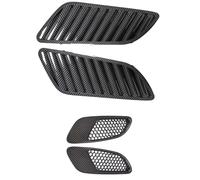 Grille d'aération de capot Grille D'aération De Capot Compatible Avec BMW 3 Série E90 E91 E92 E93 2011 2012 2013 For 1 2 4 5 6 7 Series(Carbon,Set)