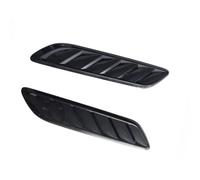 Grille d'aération de capot Grille D'aération Décorative Pour Capot Moteur Avant Latéral Compatible Avec Fiat Pour 500(Black)