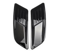 Grille d'aération de capot Prises D'air De Capot Avant Garniture De Panneau D'aération De Capot Compatible Avec Ford Pour Mustang 2015-2022(Black)