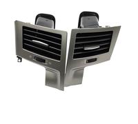 Grille d'aération de climatisation (Copie) pour Lexus LX570 LX450 LX460 2007-2017, Sortie d'air du Tableau de Bord, Sortie de climatisation Centrale (argentée, Gauche)
