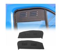 Grille d'aération de Fenêtre Compatible avec Opel Vivaro B 2014-2019 Noir 2X