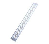 Grille d'aération de gaz en alliage d'aluminium, 1 pièce, grille d'aération réglable for salle de bain, cuisine, bureau | Options de largeur 5 cm et 8 cm(80x400mm)