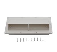 Grille d'aération de hotte de camping-car - Couvercle extérieur extérieur en acier inoxydable - Sortie d'air sûre | Bouchon d'aération extérieur en acier inoxydable, protection d'échappement