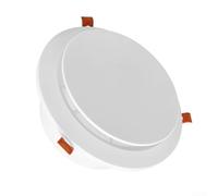 Grille d'aération de plafond réglable avec grille amovible et verrou pour système CVC, cuisine, salle de bain, sous-sol, soffite, en plastique ABS blanc, 80 mm et 95 mm